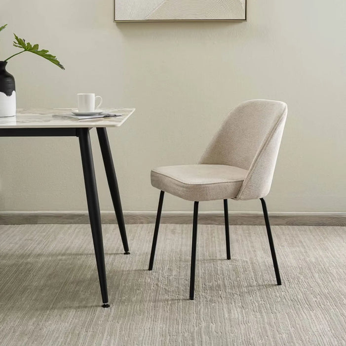 Kinto Dining Chair - Beige Black