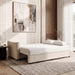 daydreamer 2 seater sofa bed - beige Pan Home