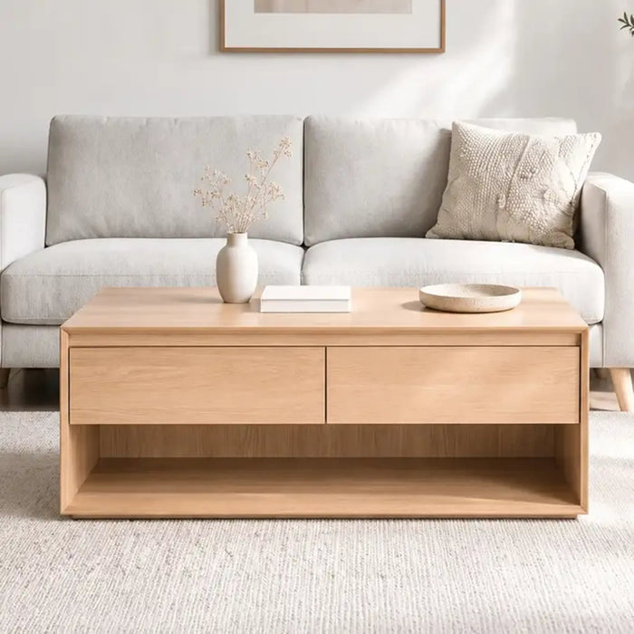 Royer Coffee Table Melamine - Natural Pan Home