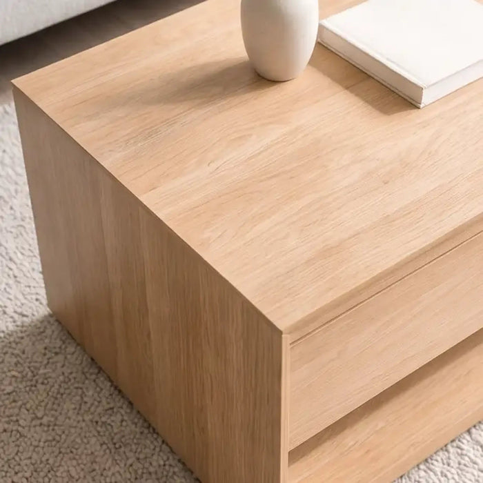 Royer Coffee Table Melamine - Natural Pan Home