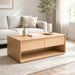Royer Coffee Table Melamine - Natural Pan Home