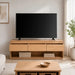 Royer Tv Unit Upto 50 Inches Melamine - Natural Pan Home