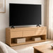 Royer Tv Unit Upto 50 Inches Melamine - Natural Pan Home