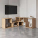 cassano entertainment unit wall with storage - oak Pan Home