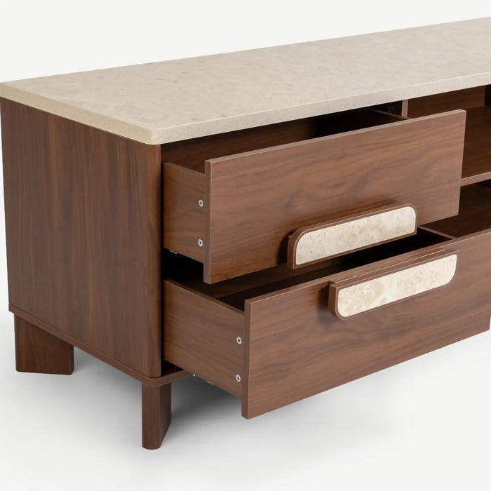 Vogue lll TV Unit Walnut