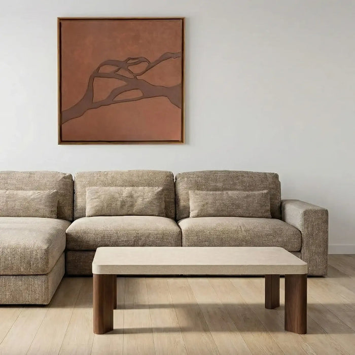 Vogue lll Coffee Table Walnut