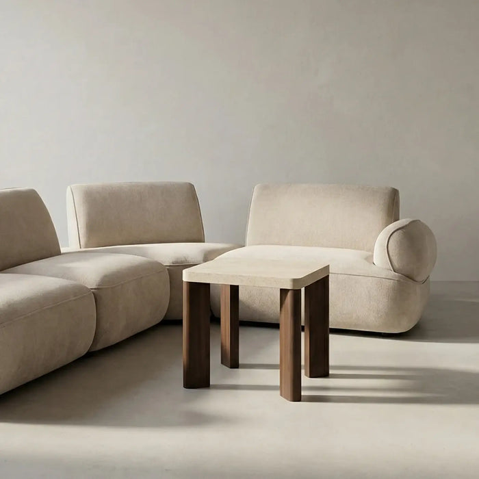 Vogue lll End Table Walnut