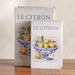 Le Citron 2-Piece Decorative Book Box 30x7x21cm - White Pan Home