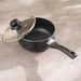 pavlina 7-piece cookware set -black Pan Home