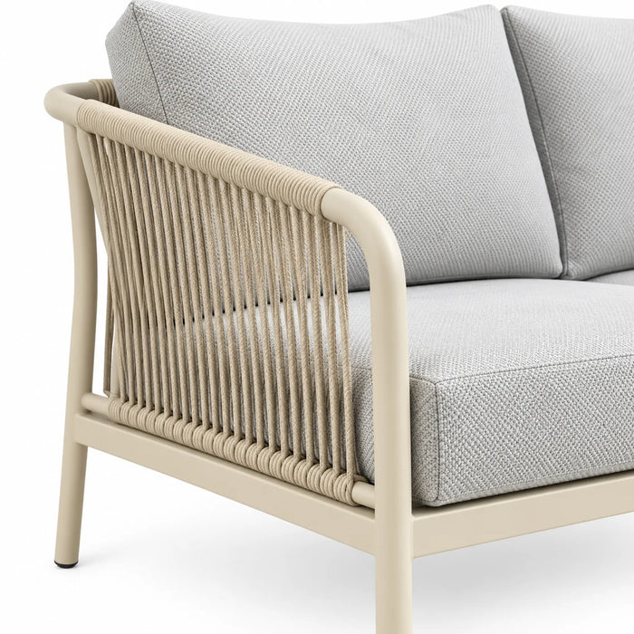 5-Piece Outdoor Sofa Set with Coffee Table & Bench
