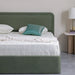 Olive 160x200 Upholstered Queen Bed-Olive Green Danube Home