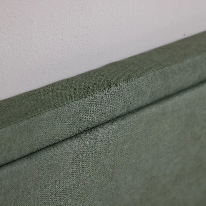Olive 160x200 Upholstered Queen Bed-Olive Green Danube Home