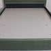 Olive 160x200 Upholstered Queen Bed-Olive Green Danube Home