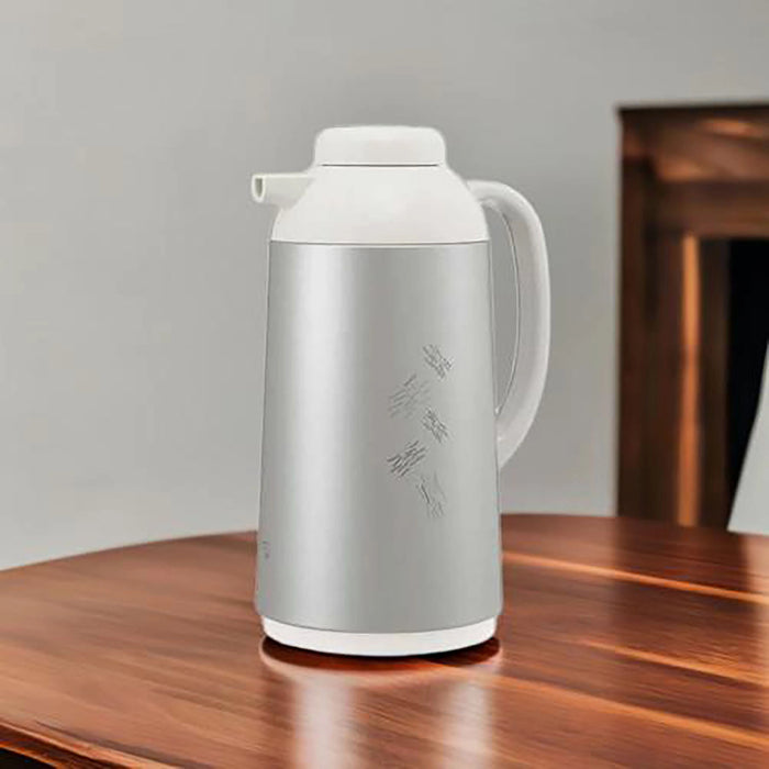 Zojirushi AG-LC10 Vacuum Insulated Handy Pot 1.0L Glass Liner Thermal Beverage Dispenser for Hot & Cold Drinks