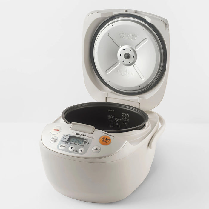 Zojirushi NL-AAQ Micom Fuzzy Logic Rice Cooker & Warmer  Made in Japan (1.0L / 1.8L)