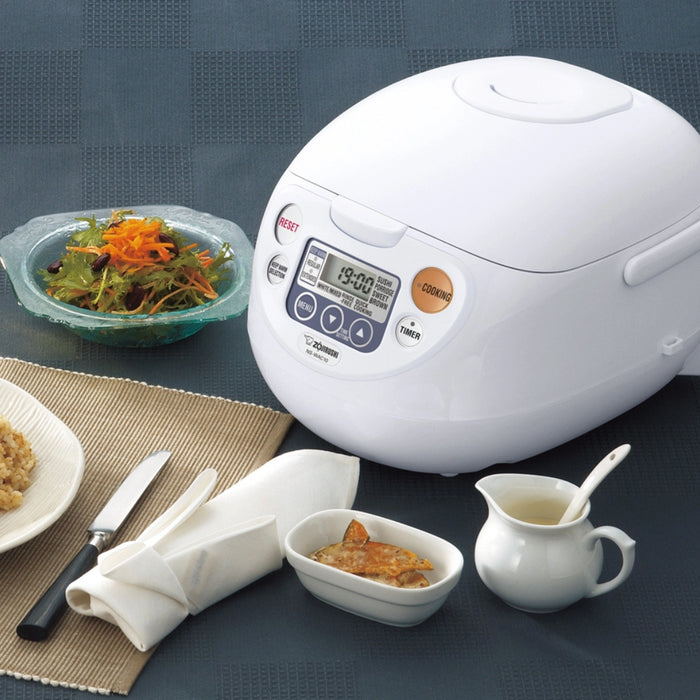 Zojirushi NS-WAQ (1.0L / 5.5 Cups) Rice Cooker Perfectly Cooked Rice, Non-Stick, Durable & Easy-to-Use