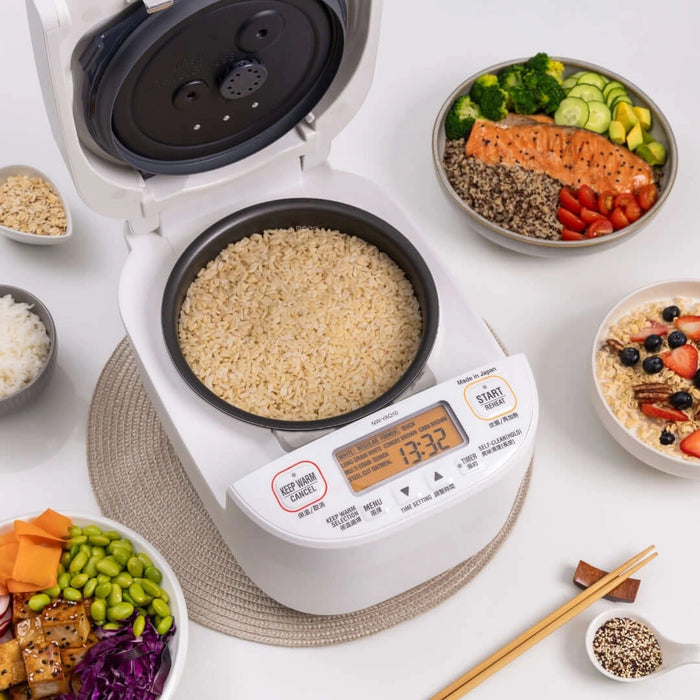 Zojirushi NW-YAQ10/18 Pressure Induction Heating (IH) Rice Cooker Made in Japan  1.0L / 1.8L