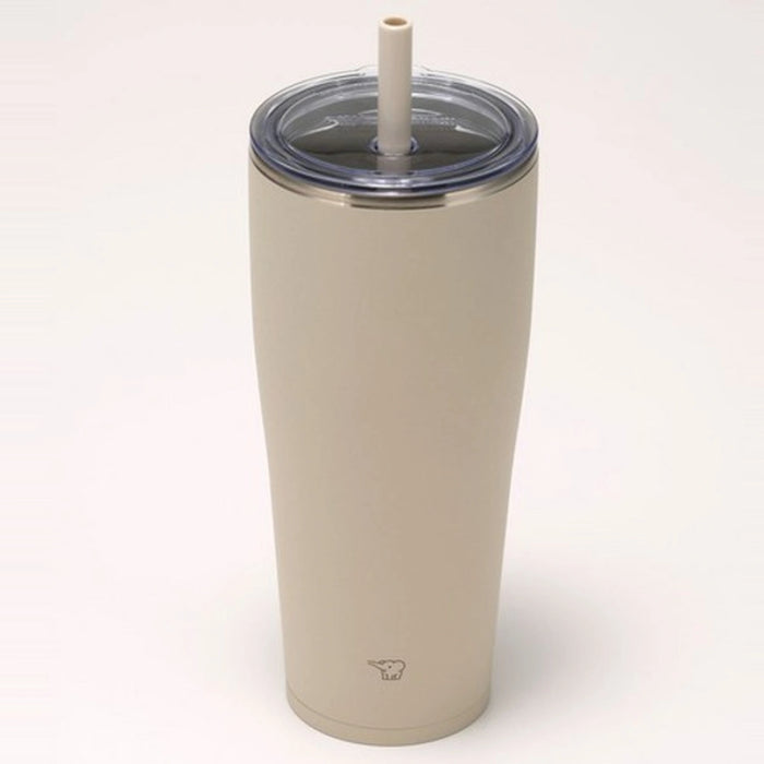 Zojirushi Stainless Steel Vacuum Insulated Tumbler with Straw SX-HA (0.72L / 0.89L) Cold Beverage Insulated Tumbler, Leak-Proof, Durable, and Portable Straw Cup