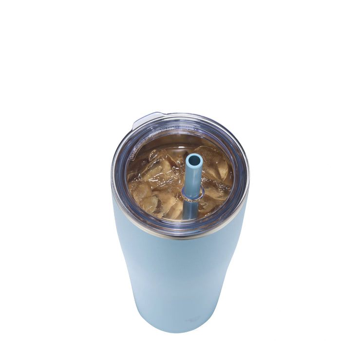 Zojirushi Stainless Steel Vacuum Insulated Tumbler with Straw SX-HA (0.72L / 0.89L) Cold Beverage Insulated Tumbler, Leak-Proof, Durable, and Portable Straw Cup