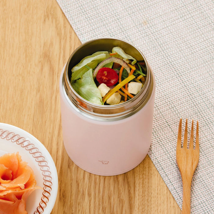 Zojirushi SW-KA Stainless Steel Vacuum Insulated Food Jar Hot & Cold, Leak-Proof, Durable, Portable -0.3L/ 0.4L/ 0.52L /0.75L