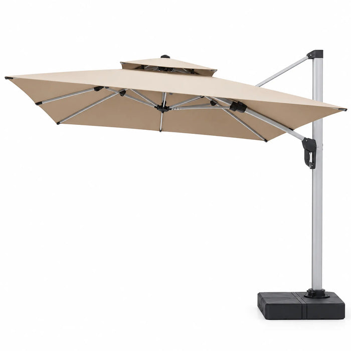 Double-Sided Cantilever Patio Umbrella