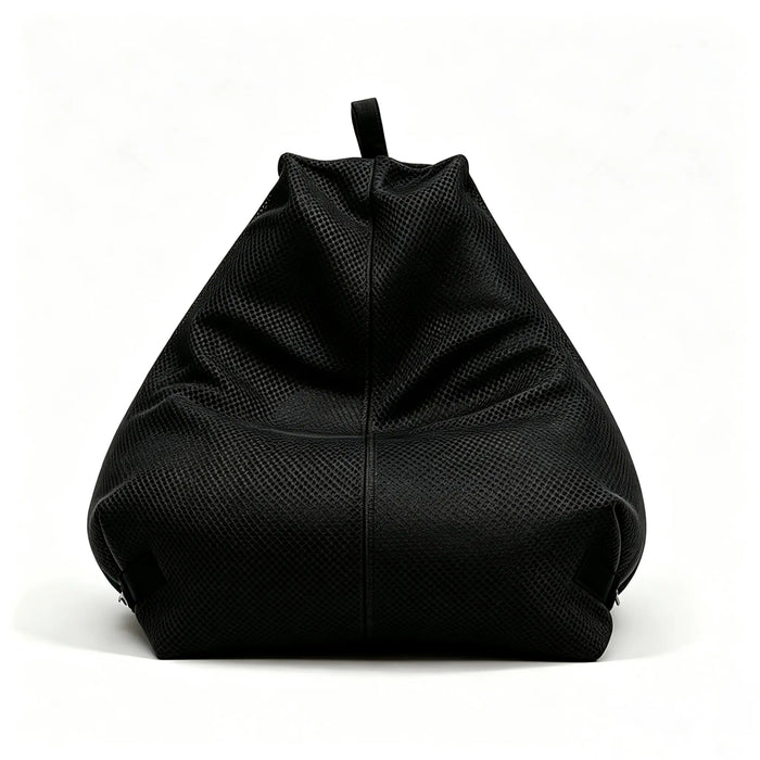 Large Teardrop Bean Bag Chair Cover in Breathable 3D Mesh with Carry Handle