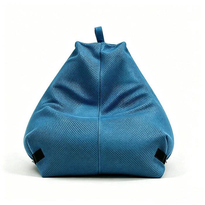 Large Teardrop Bean Bag Chair Cover in Breathable 3D Mesh with Carry Handle