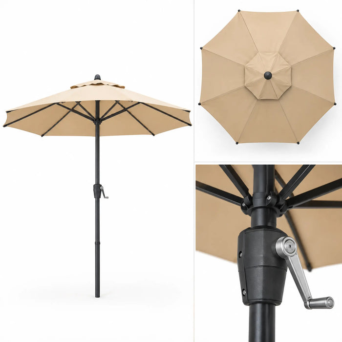 Round Market Patio Umbrella