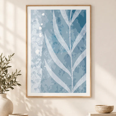 Blue Serenity — Art print-2 - Black / 60 x 90 cm
