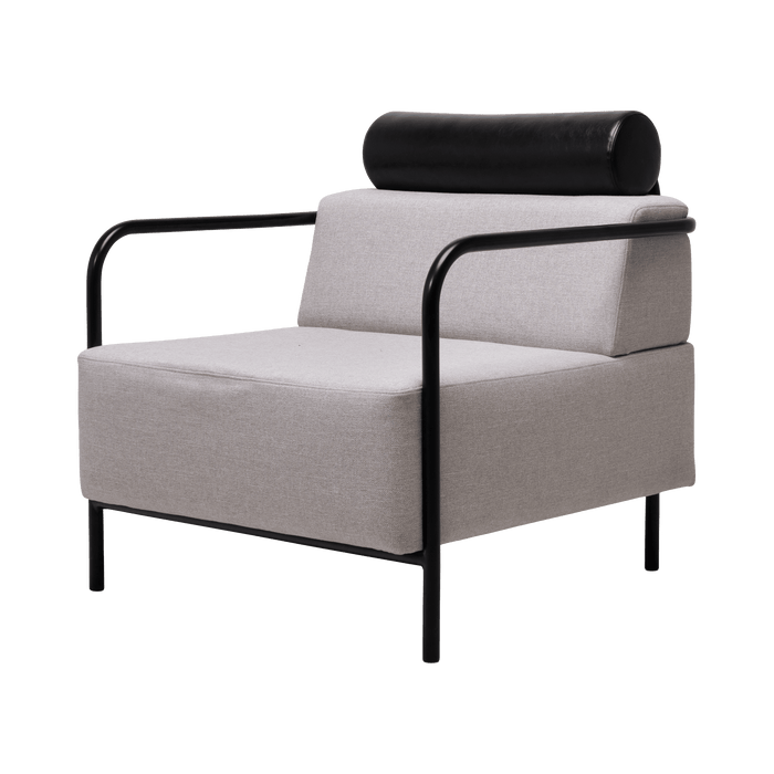 Pasadena Armchair - Black and White