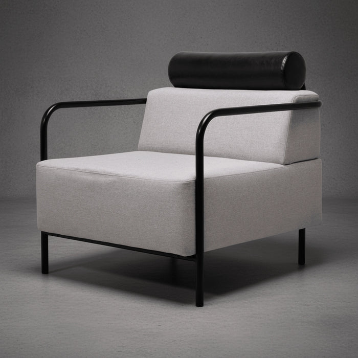 Pasadena Armchair - Black and White