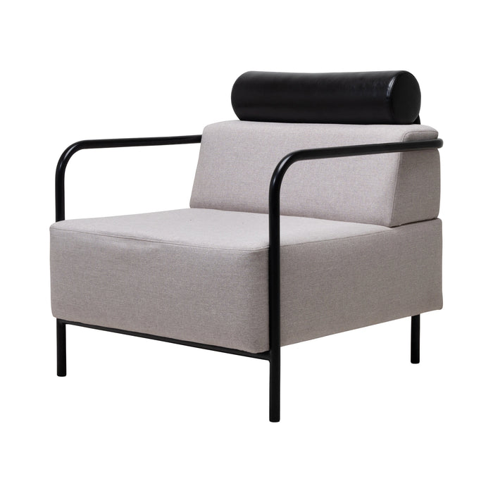 Pasadena Armchair - Black and White