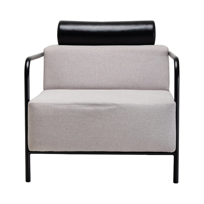 Pasadena Armchair - Black and White