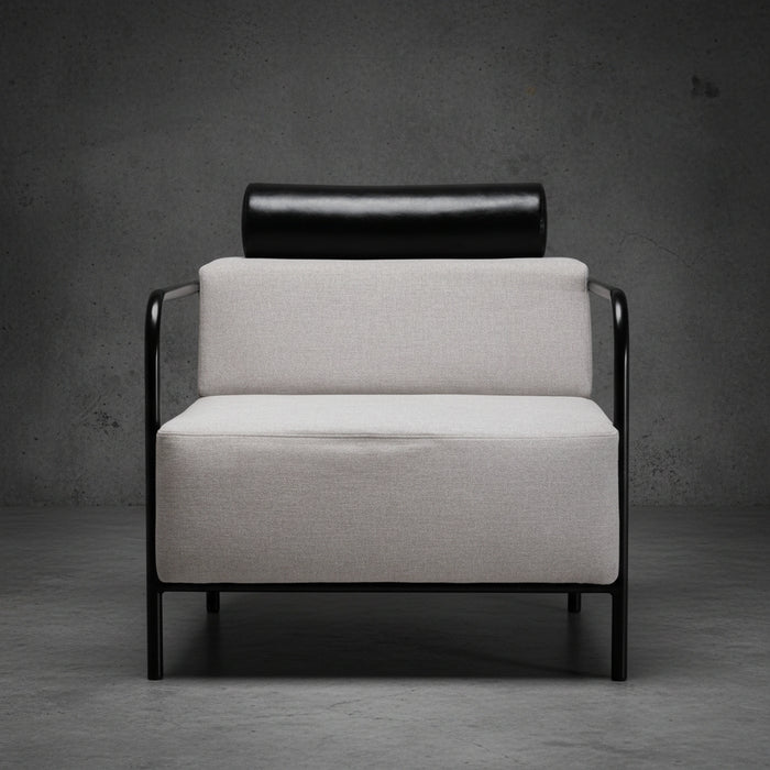 Pasadena Armchair - Black and White