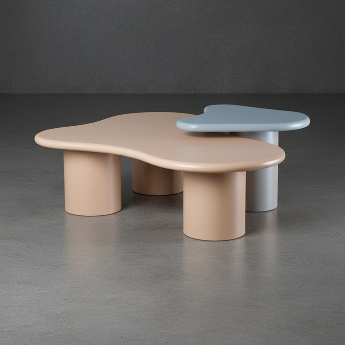 Laurel Coffee Table - Beige and Grey