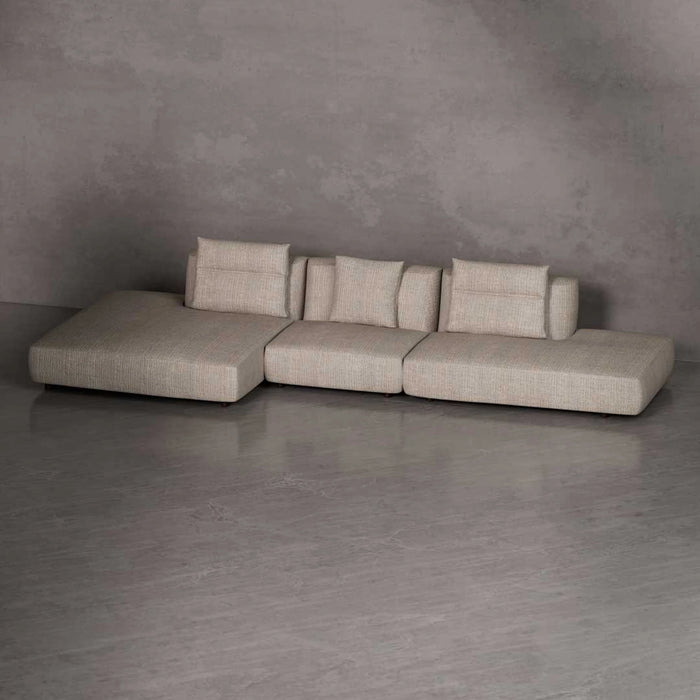 Alvaro Sofa - Beige, Without Ottoman