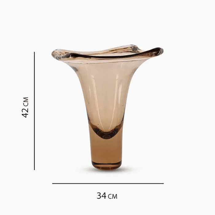 Amber Trio Vase Set