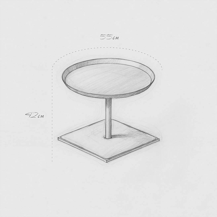Gleam Base Side Table