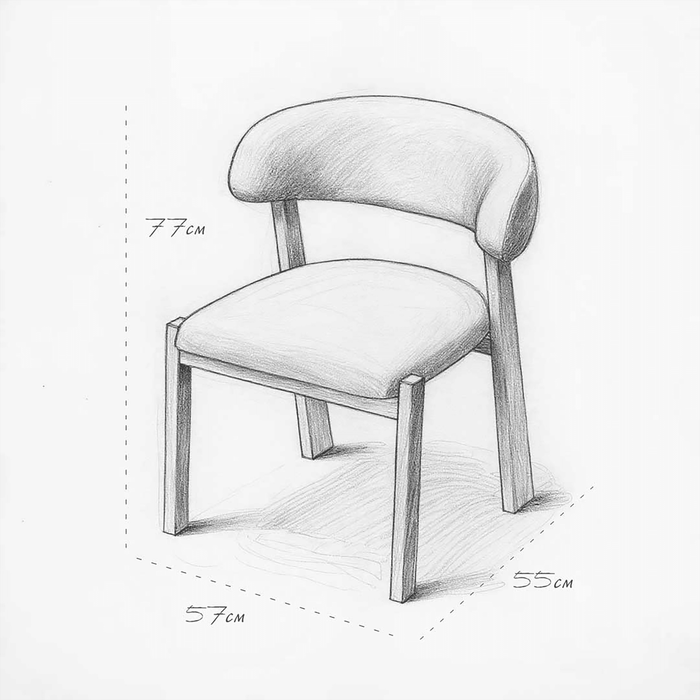 Nest form Dining Chair