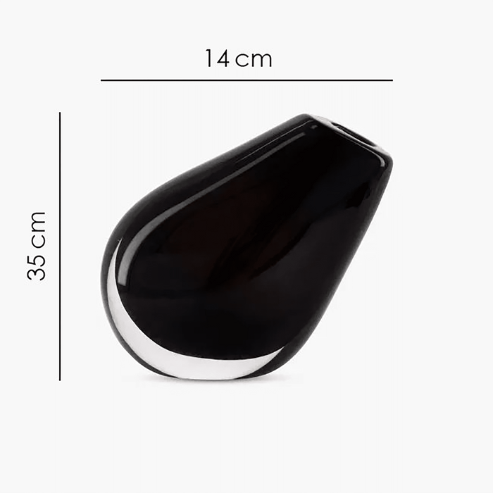 Obsidian Duo Vase Set