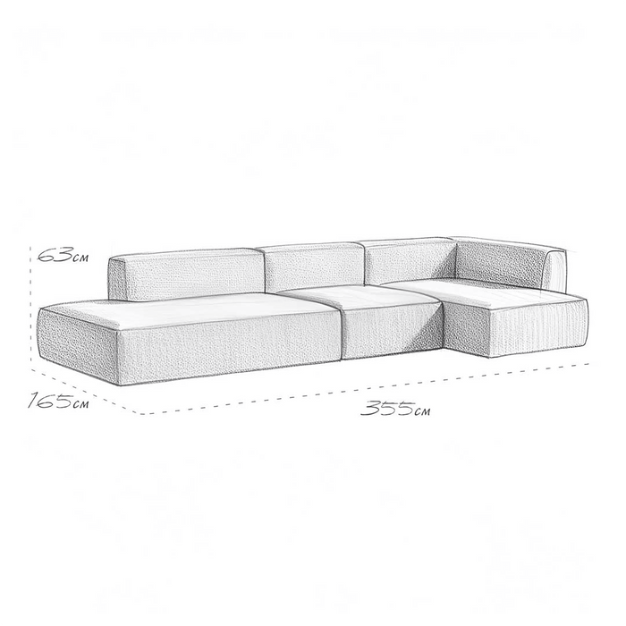 Sablo Fabric Sofa