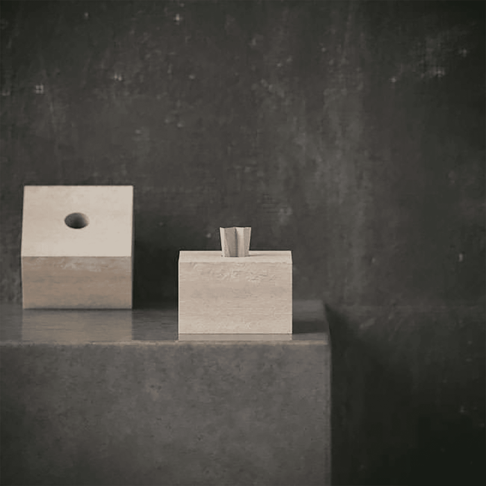 Sandstone Tissue Box