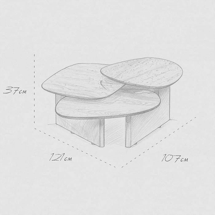 Trivaro Coffee table Conceptual