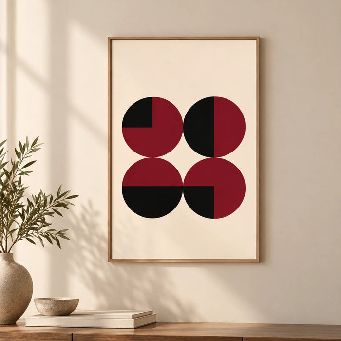 Crimson Balance — Art print-1