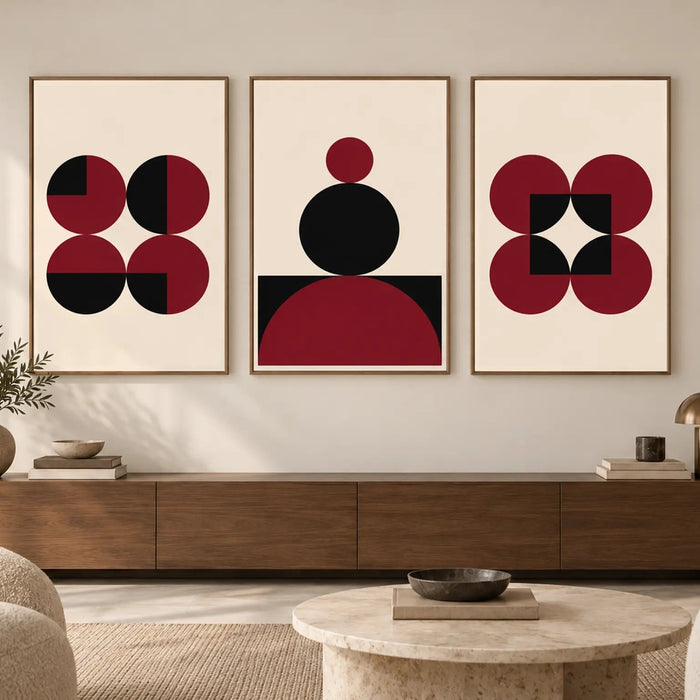 Crimson Balance — Art print-1