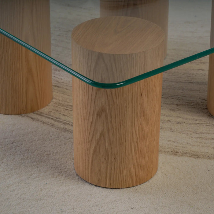 Square Coffee Table - Wood