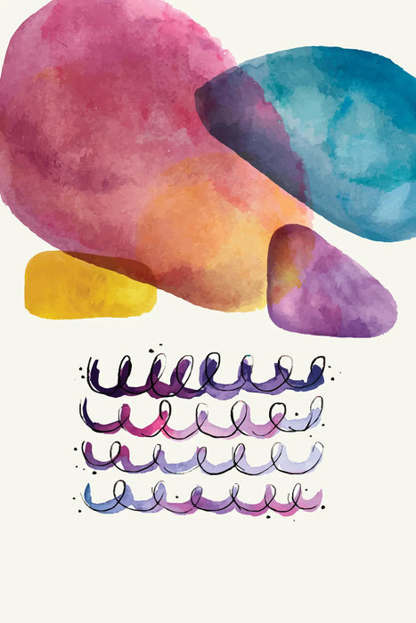 Colorful Expressions — Art print -1