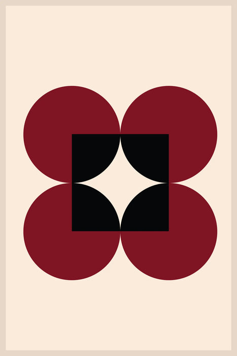 Crimson Balance — Art print-2