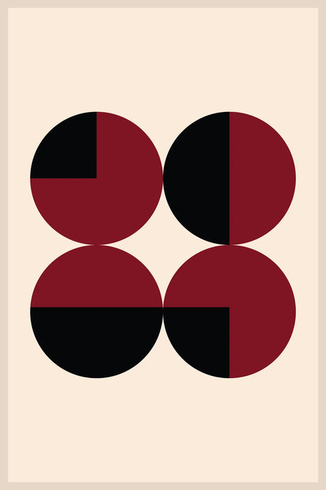 Crimson Balance — Art print-1