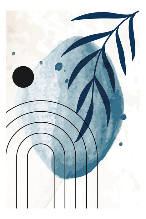 Blue Serenity — Art print-3